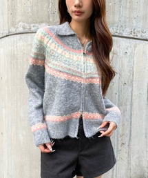 3.3 Field Trip  | 3.3 Field Trip／ノルディックZIPプルオーバー(ニット/セーター)