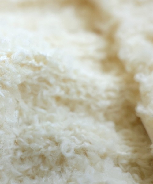 antiqua（アンティカ）の「ニット帽（ニットキャップ/ビーニー・レディース・ブラック/アイボリー・FREE）」の11枚目の写真