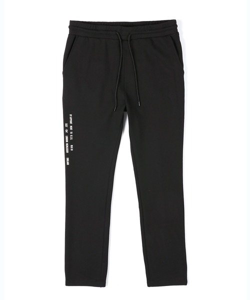 The DUFFER of ST.GEORGE(ザダファーオブセントジョージ)の「【WEB限定アイテム】〔BLACK LABEL〕"A-PACK" SETUP SWEAT PANTS:セットアップ スウェットパンツ/丈長め(スウェットパンツ・メンズ・ブラック・X-LARGE/LARGE/MEDIUM/SMALL)」の7枚目の写真