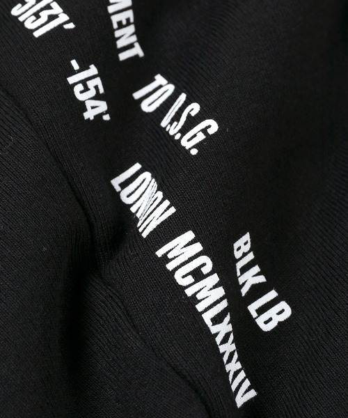 The DUFFER of ST.GEORGE(ザダファーオブセントジョージ)の「【WEB限定アイテム】〔BLACK LABEL〕"A-PACK" SETUP SWEAT PANTS:セットアップ スウェットパンツ/丈長め(スウェットパンツ・メンズ・ブラック・X-LARGE/LARGE/MEDIUM/SMALL)」の12枚目の写真