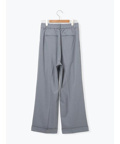 Lugnoncure（ルノンキュール）の「裾ダブルウエストタックパンツ（その他パンツ・レディース・キャメル/チャコールグレー/グレー・F）」の12枚目の写真