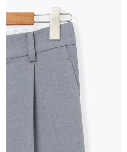 Lugnoncure（ルノンキュール）の「裾ダブルウエストタックパンツ（その他パンツ・レディース・キャメル/チャコールグレー/グレー・F）」の14枚目の写真