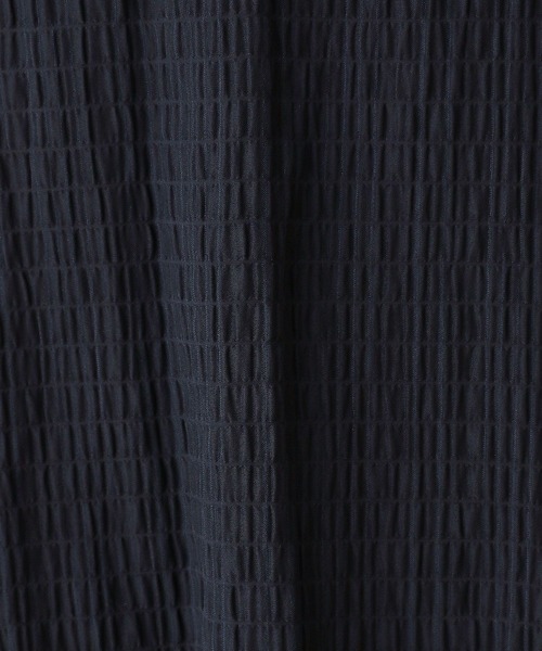 Elura（エルーラ）の「≪入卒/セレモニー/通勤≫スタンドネックブラウス/602136（シャツ/ブラウス・レディース・ホワイト/ネイビー・FREE）」の14枚目の写真