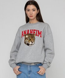 [ユニセックス]エナハイムリアルレオパードマンツーマン_グレー