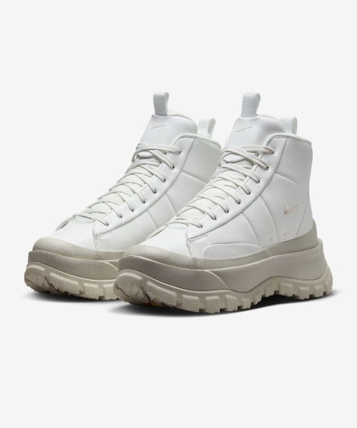 NIKE(ナイキ)の「NIKE/ナイキ/ナイキ ウィメンズ ブレーザー ローム MID(スニーカー・レディース・ホワイト/ブラック・24.5cm/24.0cm/23.5cm/23.0cm/22.5cm)」の10枚目の写真