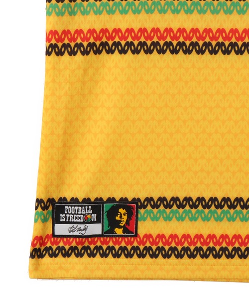 adidas(アディダス)の「adidas JAMAICA 26 X BOB MARLEY HOME JERSEY / アディダス ジャマイカ26 × ボブマーリー ホーム ジャージ(ジャージ・メンズ・ゴールド・M/S/XXL/XL/L)」の5枚目の写真