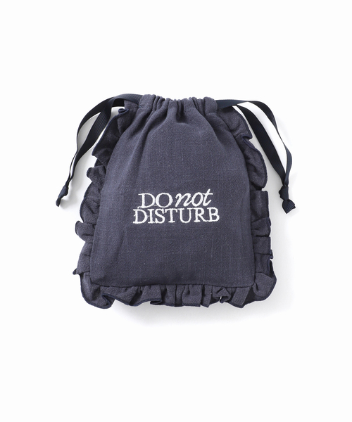 SLOBE IENA（スローブイエナ）の「LOUNA SLOBE別注 巾着ポーチ（ポーチ・レディース・ホワイト/ネイビー/スカイブルー・FREE）」の18枚目の写真