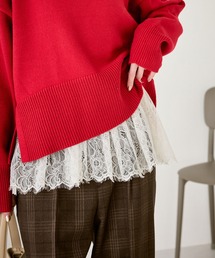 ROPE' PICNIC（ロペピクニック）の「レースドッキングチュールビスチェ（キャミソール）」