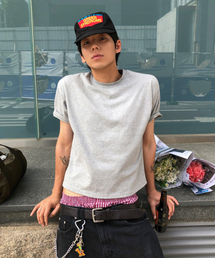 LEIRE（ルアール）の「Essential Crop T-Shirt [Heather Grey]（Tシャツ/カットソー）」