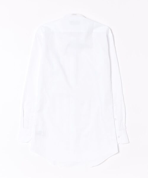TOKYO SHIRTS(トウキョウシャツ)の「形態安定ノンアイロン ボタンダウン 長袖ビジネスワイシャツ(ビジネスシャツ・メンズ・ホワイト・首回り37cm-裄丈80cm/首回り39cm-裄丈80cm/首回り39cm-裄丈84cm/首回り41cm-裄丈82cm/首回り41cm-裄丈86cm/首回り42cm-裄丈82cm/首回り42cm-裄丈86cm/首回り43cm-裄丈82cm/首回り43cm-裄丈86cm/首回り37cm-裄丈84cm)」の7枚目の写真