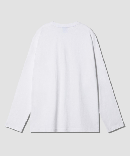 GRANFINNY（グランフィニ）の「スタジオレギュラーロングスリーブ - ホワイト（Tシャツ/カットソー・レディース・ホワイト・LARGE/X-LARGE/MEDIUM）」の2枚目の写真