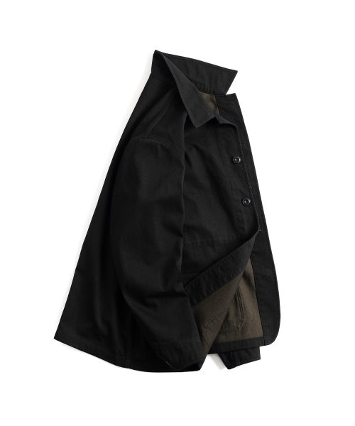 WILD BRICKS(ワイルドブリックス)の「W24 CHORE JACKET (black)(その他アウター・メンズ・その他・MEDIUM/LARGE/X-LARGE)」の3枚目の写真