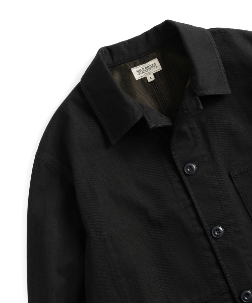 WILD BRICKS(ワイルドブリックス)の「W24 CHORE JACKET (black)(その他アウター・メンズ・その他・MEDIUM/LARGE/X-LARGE)」の4枚目の写真