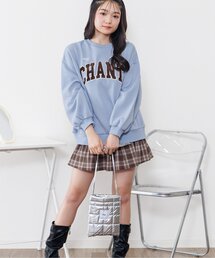 algy | 【裏起毛】BIGトレーナー&キルトポシェットセット(その他トップス)