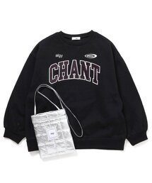 algy | 【裏起毛】BIGトレーナー&キルトポシェットセット(その他トップス)