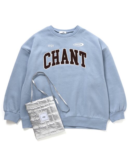 algy(アルジー)の「【裏起毛】BIGトレーナー&キルトポシェットセット(その他トップス・キッズ・ブラック/サックスブルー/グレー・XX-SMALL/X-SMALL/SMALL/MEDIUM)」の6枚目の写真