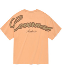 グリッターロゴTシャツサーモン