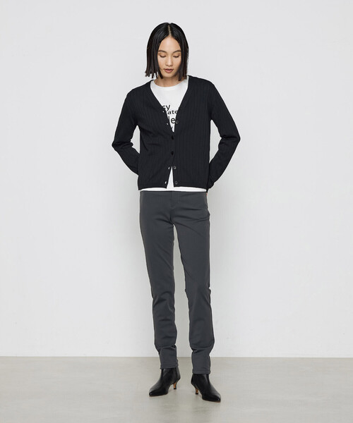 COMME CA(コムサ)の「〔 TALLサイズ 〕 メリルハイテンション裏起毛 スキニーパンツ(その他パンツ・レディース・ブルー/グレー/ブラック・15号/13号)」の9枚目の写真