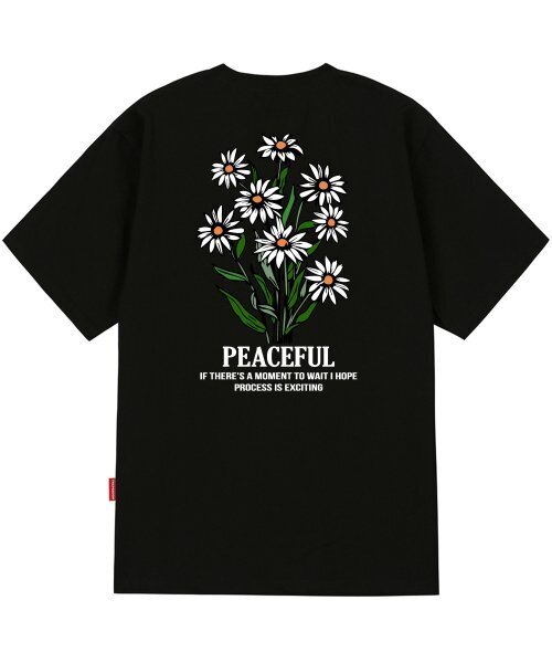 TRIPSHION(トリップション)の「DAISY FLOWER BUNDLE GRAPHIC Tシャツ - ブラック(Tシャツ/カットソー・メンズ・その他・LARGE/MEDIUM/X-LARGE)」の1枚目の写真