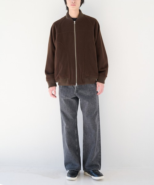 ONE FIFTH GINO ウールブルゾン ONEfifth / GINO ワンフィフス ウールブルゾン ジップブルゾン