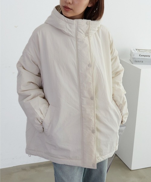 almo（アルモ）の「【TUNE】ロングダウンジャケット（ダウンジャケット/コート・レディース・ブラック/ホワイト・FREE）」の3枚目の写真