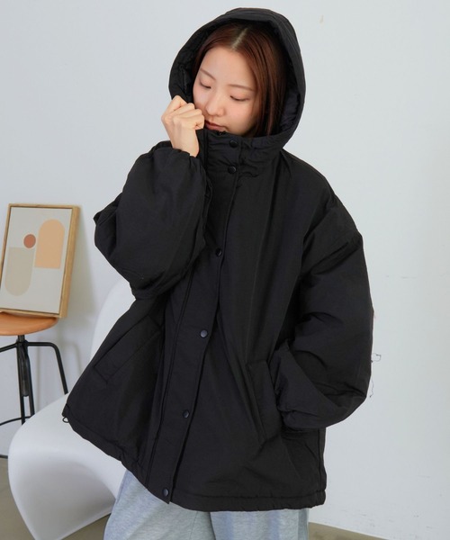 almo（アルモ）の「【TUNE】ロングダウンジャケット（ダウンジャケット/コート・レディース・ブラック/ホワイト・FREE）」の5枚目の写真