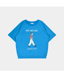 PIGMENT（ピグメント）の「サマースラブハーフワークマンツーマン (YZTS250579)（スウェット）」