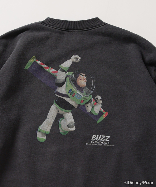 JOURNAL STANDARD（ジャーナルスタンダード）の「TOY STORY / トイ ストーリー for JOURNAL STANDARD プリント スウェット（スウェット・メンズ・ホワイト/ライトグリーン/ブラック×ブラック/ブラック系その他/オレンジ/ブラックミックス・LARGE/MEDIUM）」の11枚目の写真