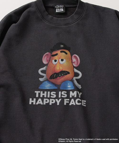 JOURNAL STANDARD（ジャーナルスタンダード）の「TOY STORY / トイ ストーリー for JOURNAL STANDARD プリント スウェット（スウェット・メンズ・ホワイト/ライトグリーン/ブラック×ブラック/ブラック系その他/オレンジ/ブラックミックス・LARGE/MEDIUM）」の12枚目の写真