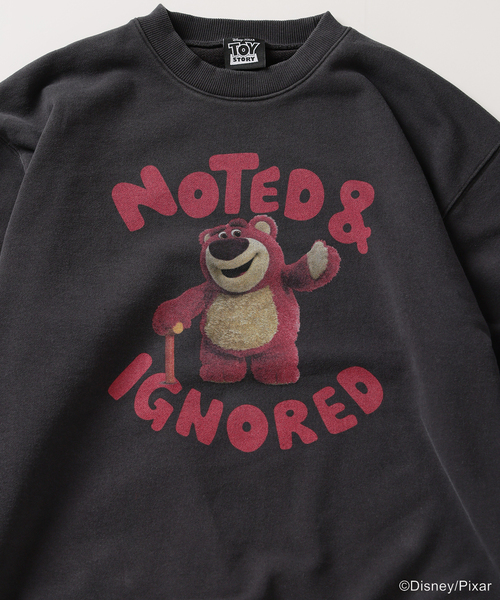 JOURNAL STANDARD（ジャーナルスタンダード）の「TOY STORY / トイ ストーリー for JOURNAL STANDARD プリント スウェット（スウェット・メンズ・ホワイト/ライトグリーン/ブラック×ブラック/ブラック系その他/オレンジ/ブラックミックス・LARGE/MEDIUM）」の15枚目の写真