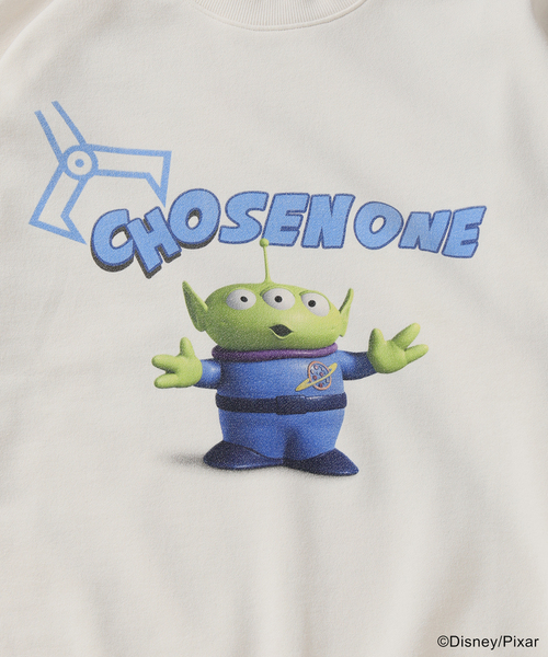 JOURNAL STANDARD（ジャーナルスタンダード）の「TOY STORY / トイ ストーリー for JOURNAL STANDARD プリント スウェット（スウェット・メンズ・ホワイト/ライトグリーン/ブラック×ブラック/ブラック系その他/オレンジ/ブラックミックス・LARGE/MEDIUM）」の18枚目の写真