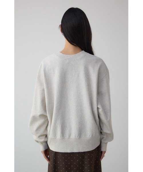 AZUL by moussy（アズールバイマウジー）の「クラックロゴスウェット（スウェット・レディース・ライトブラック/ブラウン/グレー×ホワイト・FREE）」の21枚目の写真