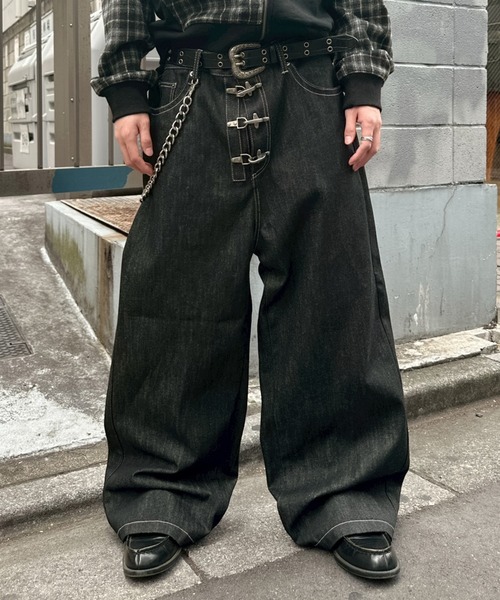 FIREMAN RIGID BAGGY DENIM PANTS／ファイヤーマンリジットバギー
