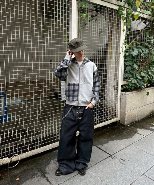 kutir（クティール）の「FIREMAN RIGID BAGGY DENIM PANTS／ファイヤーマンリジットバギーデニムパンツ（デニムパンツ・メンズ・ブラック/インディゴブルー・SMALL/MEDIUM/LARGE）」の16枚目の写真