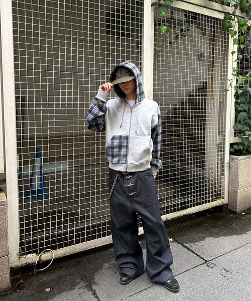 kutir（クティール）の「FIREMAN RIGID BAGGY DENIM PANTS／ファイヤーマンリジットバギーデニムパンツ（デニムパンツ・メンズ・ブラック/インディゴブルー・SMALL/MEDIUM/LARGE）」の15枚目の写真