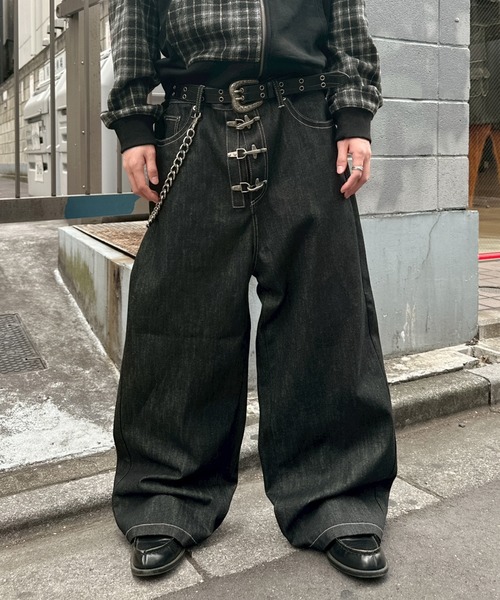 FIREMAN RIGID BAGGY DENIM PANTS／ファイヤーマンリジットバギー