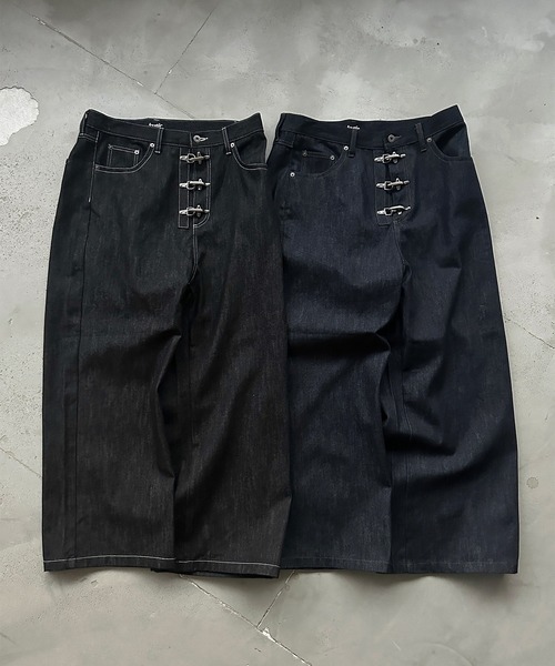 FIREMAN RIGID BAGGY DENIM PANTS／ファイヤーマンリジットバギー
