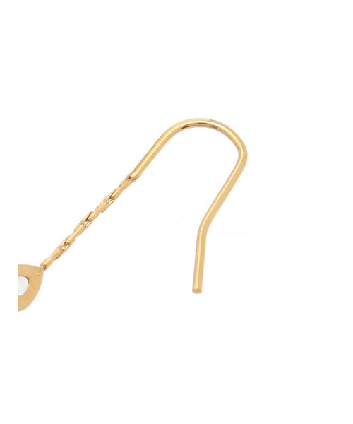 EATME（イートミー）の「ミニドロップサージカルピアス（ピアス（両耳用）・レディース・ゴールド/ピンク・FREE）」の8枚目の写真