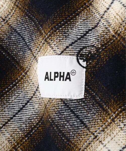 Alpha Industries（アルファインダストリーズ）の「Alpha Industries/アルファインダストリーズ/UNFRM FLANNEL SHIRT/ユニフォーム フランネル シャツ（シャツ/ブラウス・メンズ・その他9・L/M/XL）」の6枚目の写真
