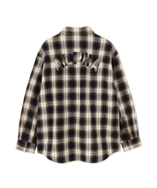 Alpha Industries（アルファインダストリーズ）の「Alpha Industries/アルファインダストリーズ/UNFRM FLANNEL SHIRT/ユニフォーム フランネル シャツ（シャツ/ブラウス・メンズ・その他9・L/M/XL）」の2枚目の写真