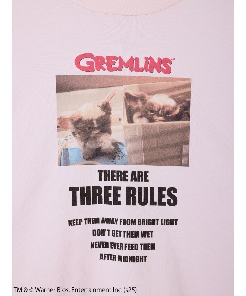 Ameri（アメリ）の「GREMLINS PHOTO PRINT LONG SLEEVE TOP（Tシャツ/カットソー・レディース・ピンク/ホワイト・FREE）」の21枚目の写真