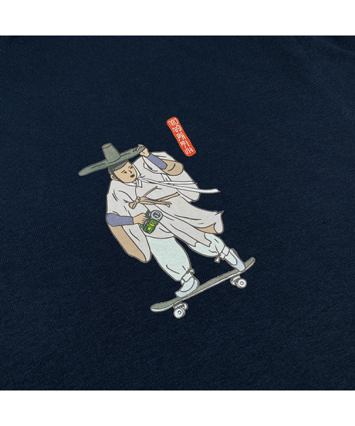MONOPATIN(モノパティン)の「セオンビフィルミングシャツ - ネイビー(Tシャツ/カットソー・レディース・その他・MEDIUM/LARGE)」の2枚目の写真