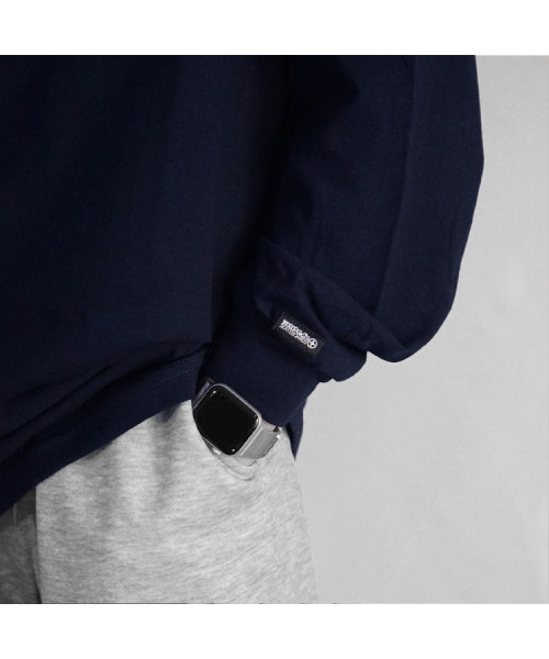 MONOPATIN(モノパティン)の「セオンビフィルミングシャツ - ネイビー(Tシャツ/カットソー・レディース・その他・MEDIUM/LARGE)」の3枚目の写真