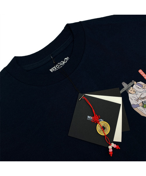 MONOPATIN(モノパティン)の「セオンビフィルミングシャツ - ネイビー(Tシャツ/カットソー・レディース・その他・MEDIUM/LARGE)」の4枚目の写真