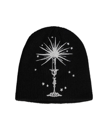 COSO（コソ）の「CC Sun Graphic Beanie (Black)（ニットキャップ/ビーニー）」
