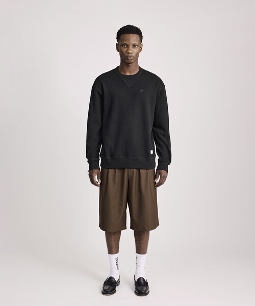 Saturdays NYC(サタデーズ ニューヨークシティ )の「SNYC Waffle Relaxed Top(Tシャツ/カットソー・メンズ・ブラック/オリーブ/オフホワイト・M/L/S/XL)」の10枚目の写真