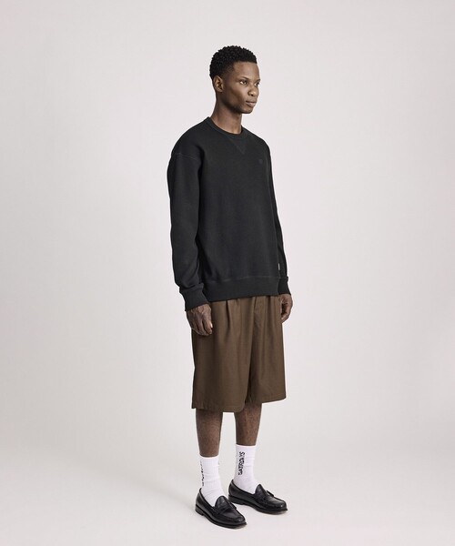 Saturdays NYC(サタデーズ ニューヨークシティ )の「SNYC Waffle Relaxed Top(Tシャツ/カットソー・メンズ・ブラック/オリーブ/オフホワイト・M/L/S/XL)」の11枚目の写真