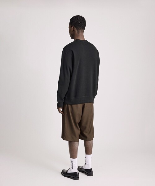 Saturdays NYC(サタデーズ ニューヨークシティ )の「SNYC Waffle Relaxed Top(Tシャツ/カットソー・メンズ・ブラック/オリーブ/オフホワイト・M/L/S/XL)」の12枚目の写真