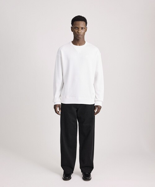 Saturdays NYC(サタデーズ ニューヨークシティ )の「SNYC Waffle Relaxed Top(Tシャツ/カットソー・メンズ・ブラック/オリーブ/オフホワイト・M/L/S/XL)」の16枚目の写真