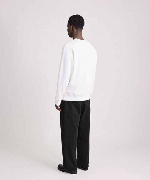 Saturdays NYC(サタデーズ ニューヨークシティ )の「SNYC Waffle Relaxed Top(Tシャツ/カットソー・メンズ・ブラック/オリーブ/オフホワイト・M/L/S/XL)」の18枚目の写真